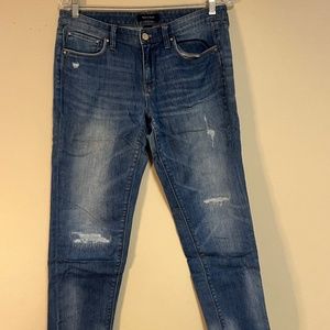 White House Black Market - Girlfriend Skinny Blue Jeans - Size 6